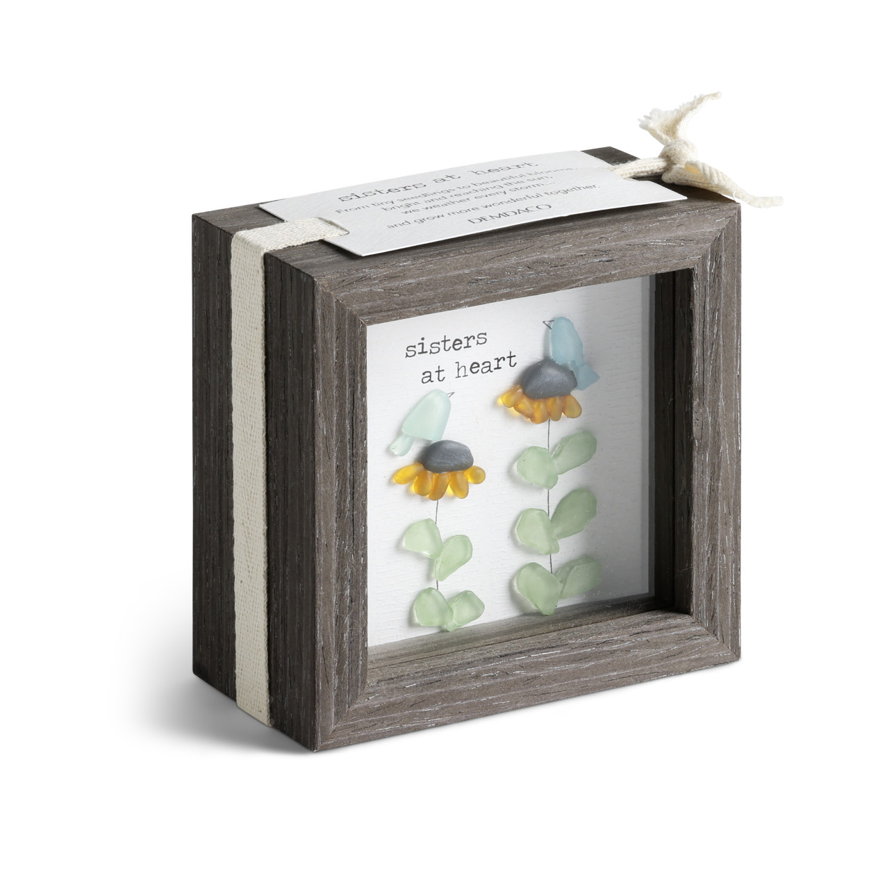 Sisters At Heart Shadow Box - 4in thumbnail