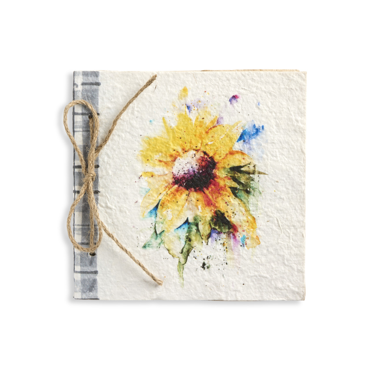 Sunflower Paper Mache Journal - 6.5in thumbnail