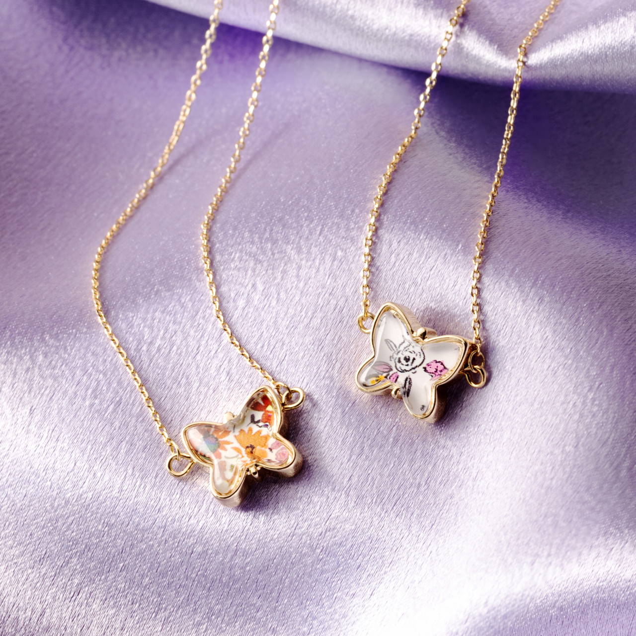 Dream Big Artful Butterfly Necklace - 16in(+2in extender) thumbnail
