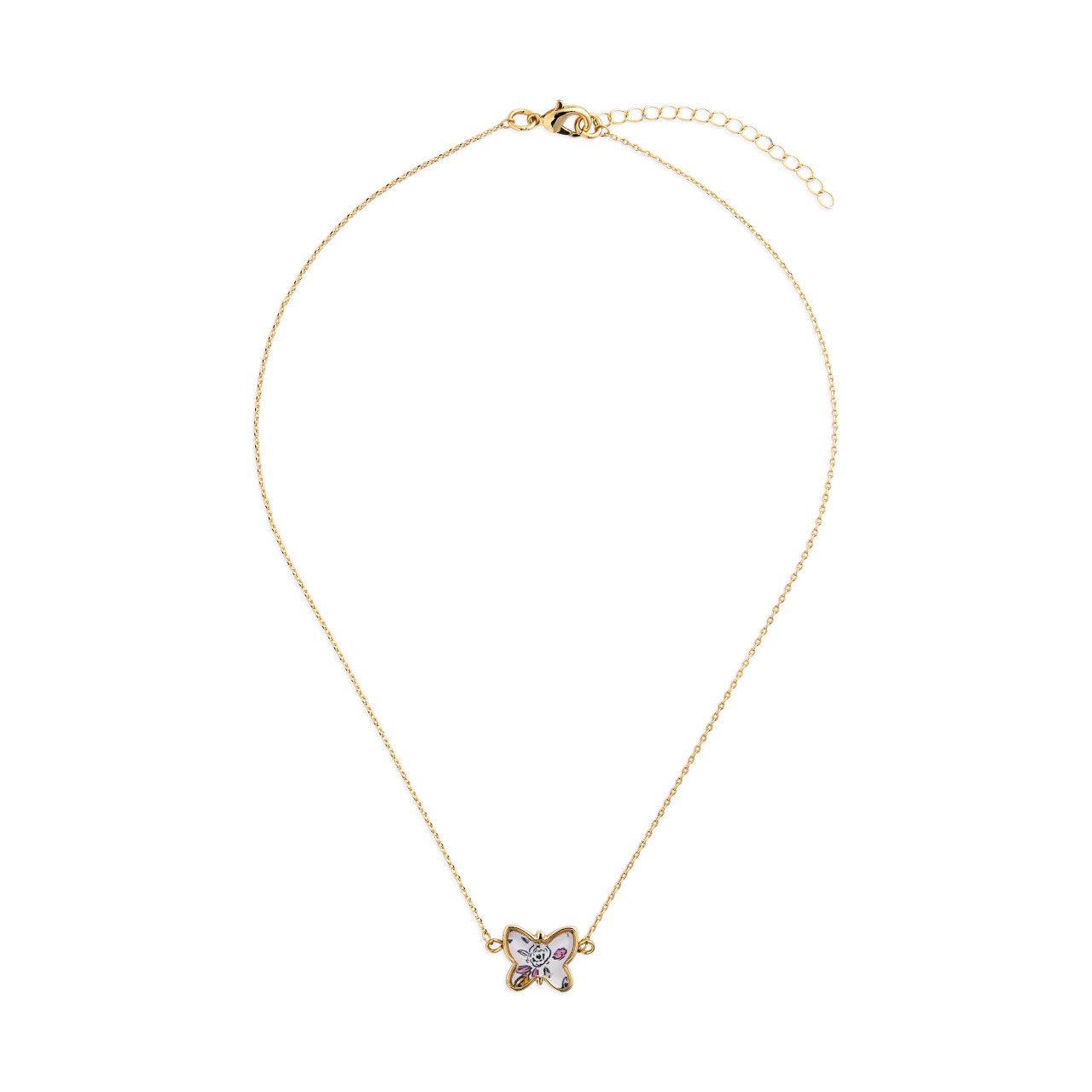 Dream Big Artful Butterfly Necklace - 16in(+2in extender) thumbnail