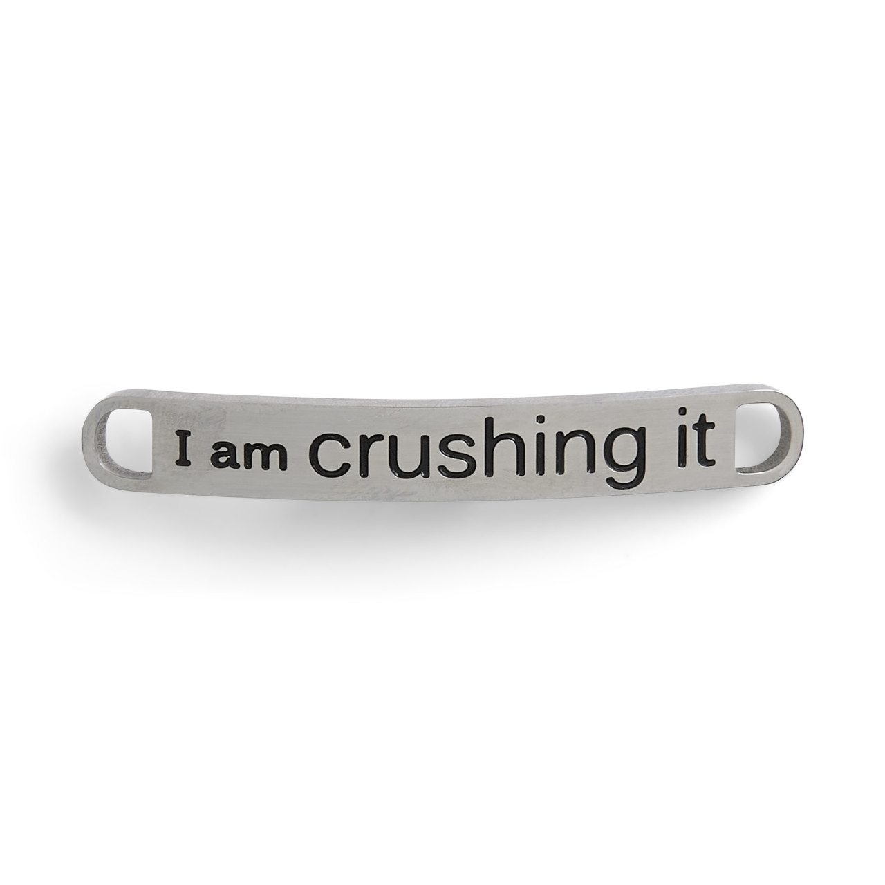 I am Crushing it Shoe Charm - 43 x 6mm thumbnail