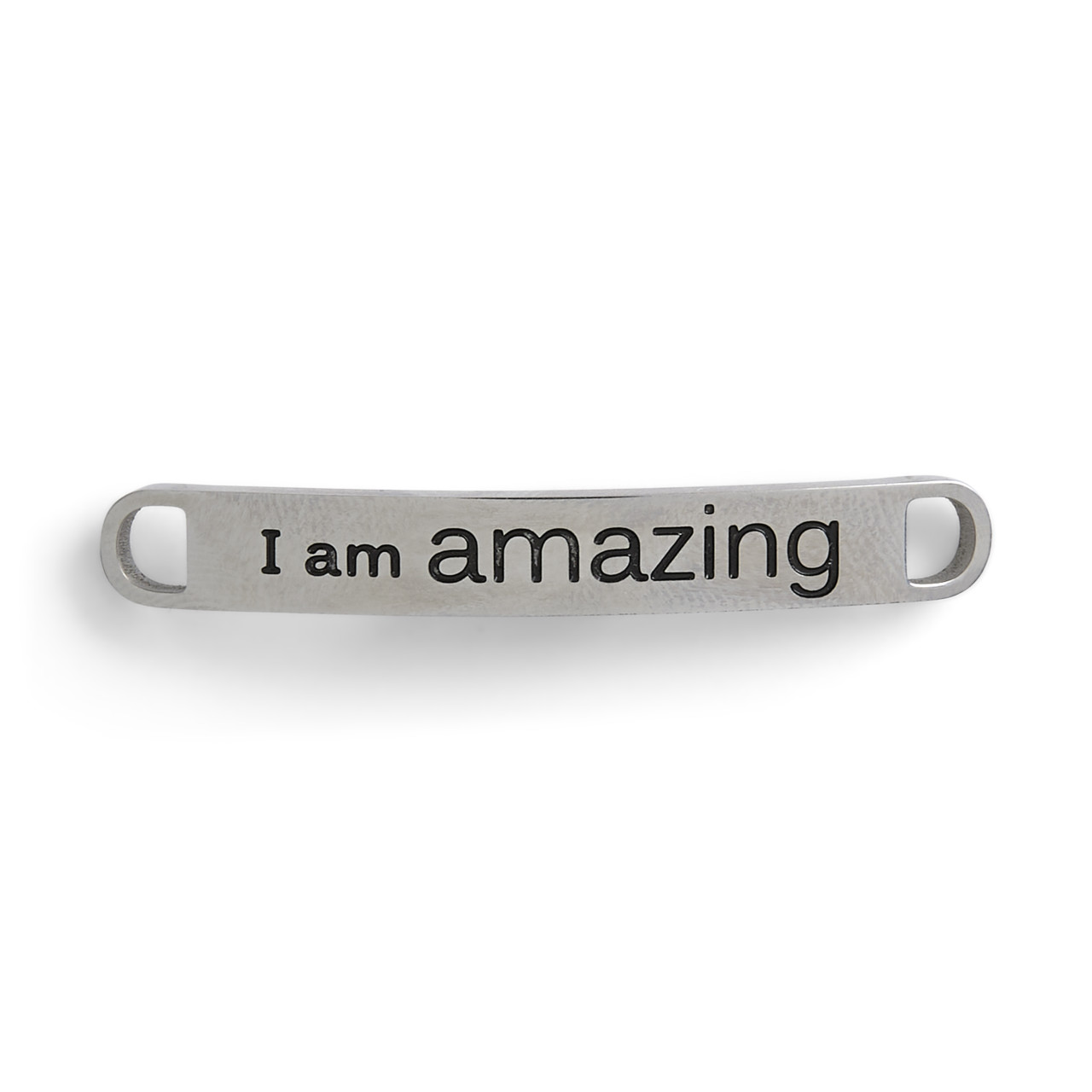 I am Amazing Shoe Charm - 46 x 6mm thumbnail