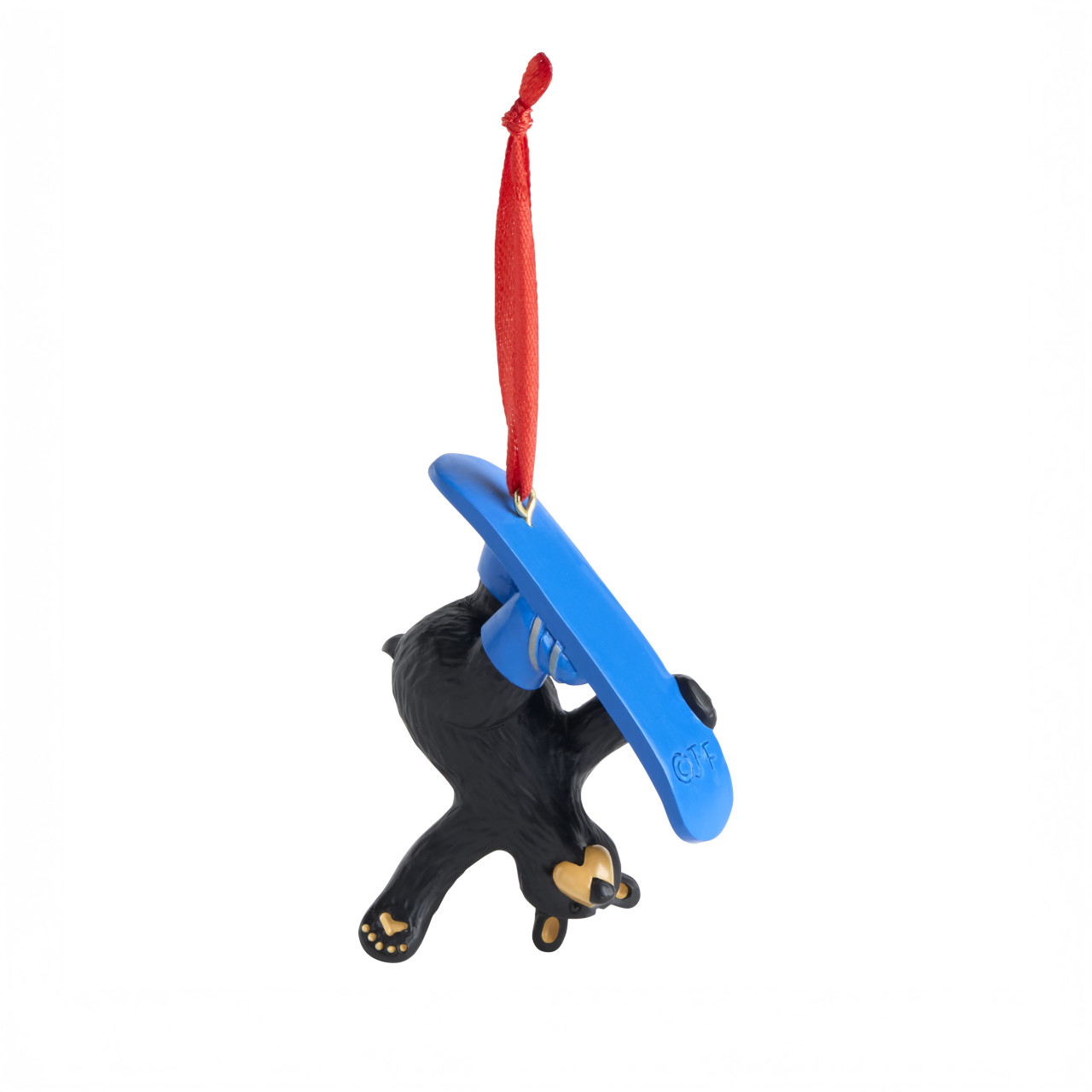 Snowboarder Bear Ornament thumbnail