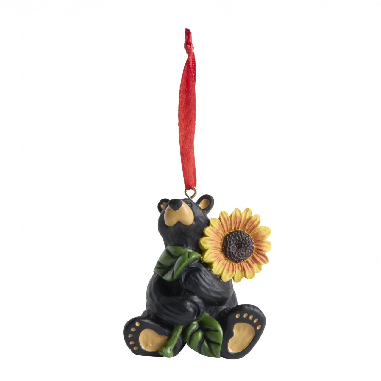 Sunflower Bear Ornament thumbnail