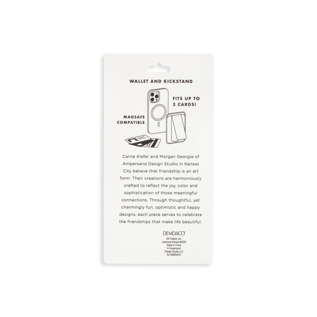 Hi Beautiful Yellow Mag Wallet 2.5" x 3.5" by Ampersand Design Studio thumbnail