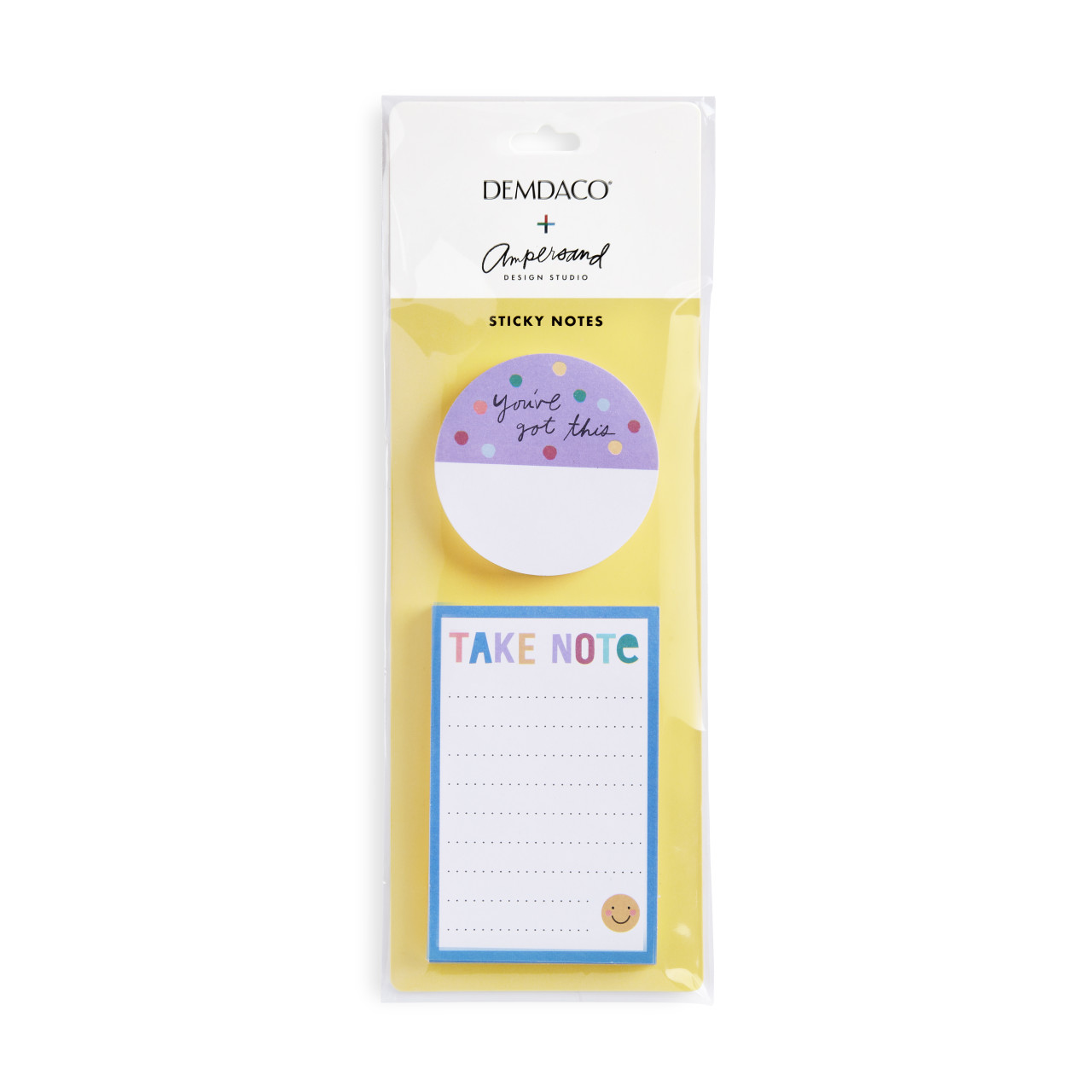 Set of 3 You've Got This White Sticky Notes 3" x 7" by Ampersand Design Studio thumbnail