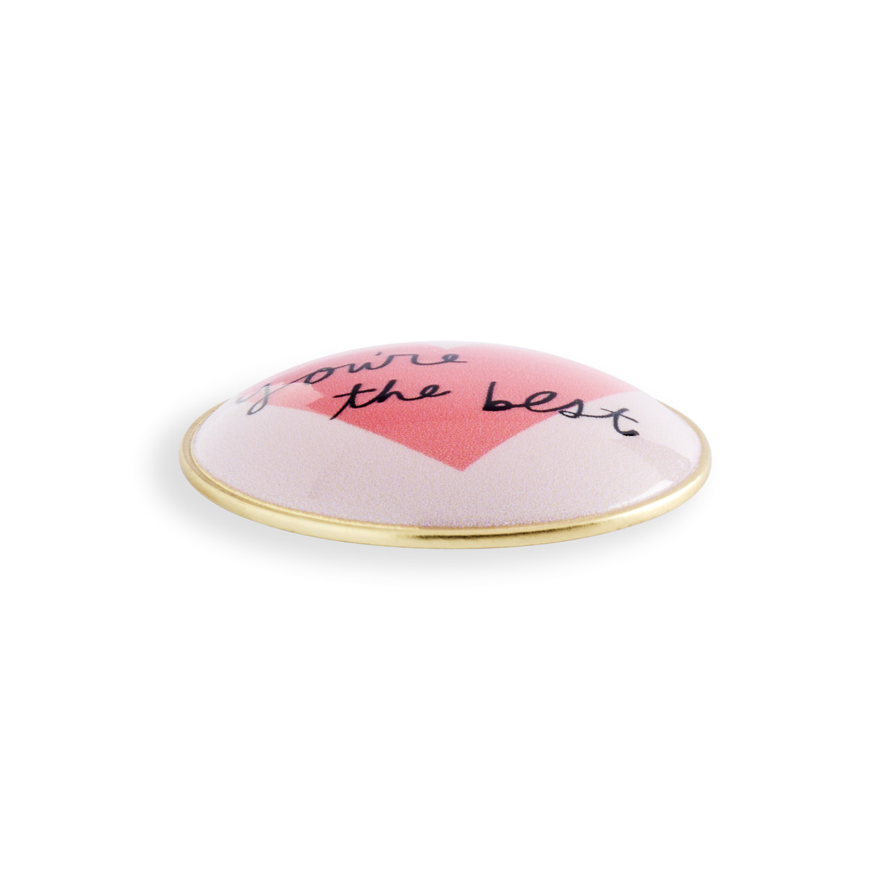 You're the Best Gold Magnetic Frame Charm 1.5" by Ampersand Design Studio thumbnail
