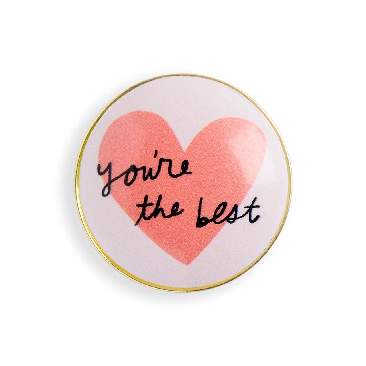 You're the Best Gold Magnetic Frame Charm 1.5" by Ampersand Design Studio thumbnail