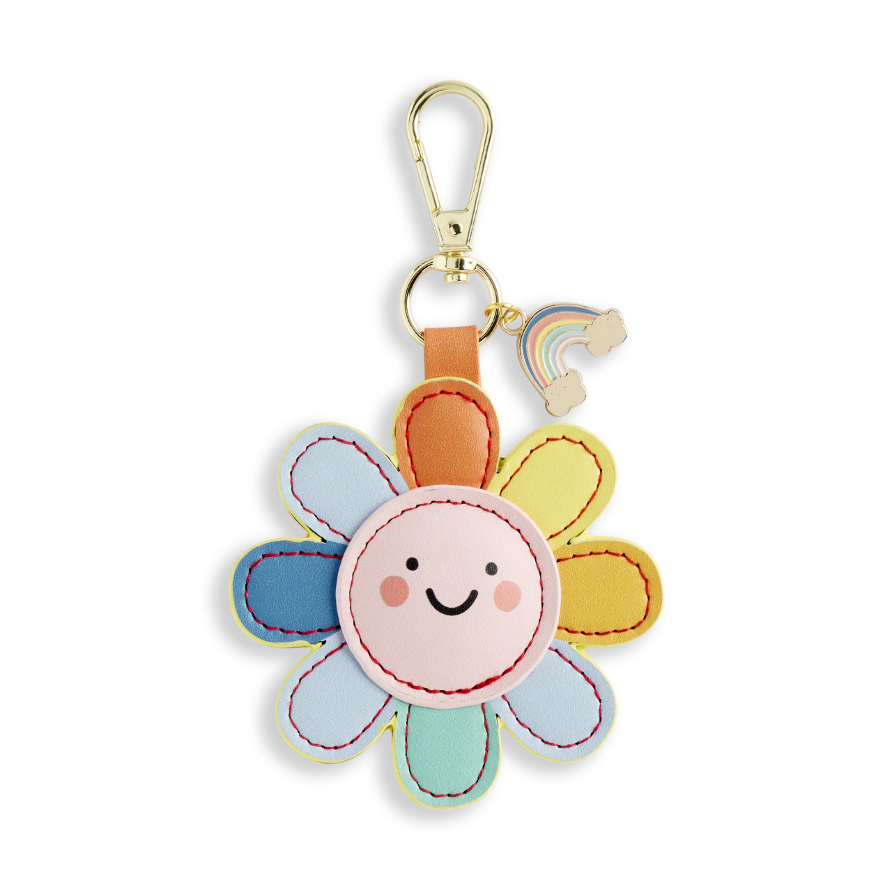 Flower Pink Bag Charm 5" by Ampersand Design Studio thumbnail