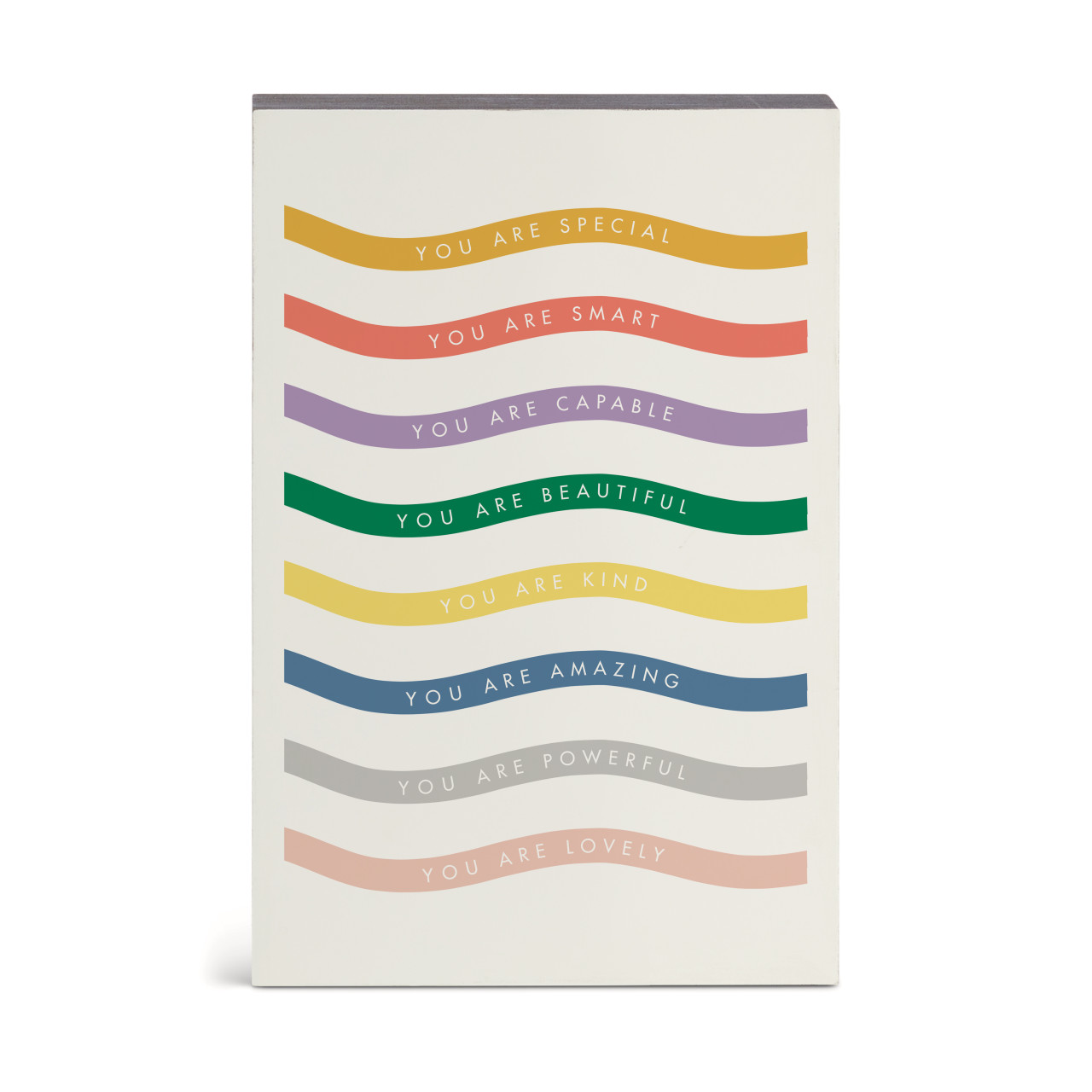 Affirmations Cream Wall Art 8" x 12" by Ampersand Design Studio thumbnail