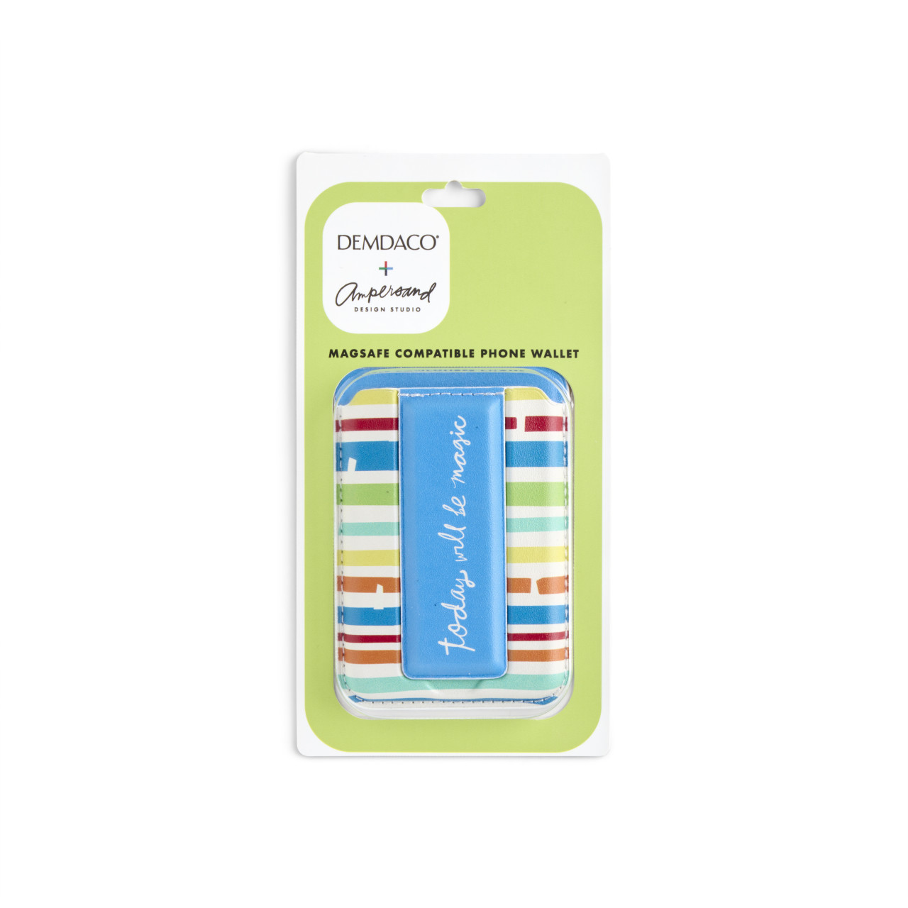 Today Will Be Magic Blue Mag Wallet 2.5" x 3.5" by Ampersand Design Studio thumbnail