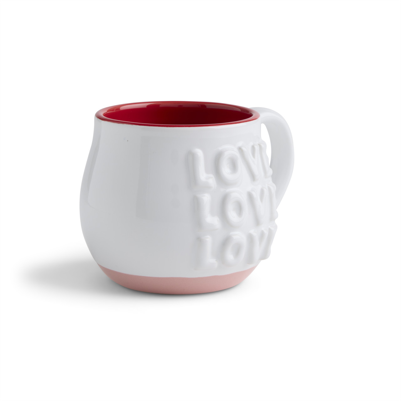 XOXO Sculpted White Mug 14oz. by Emeline thumbnail