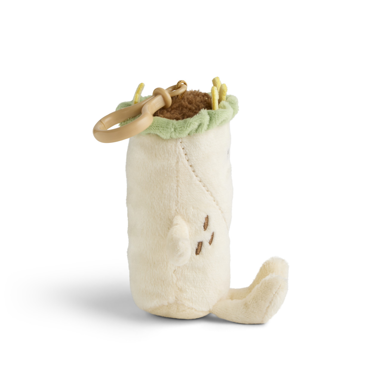 You're My Little...Burrito Bag Charm Cream Plush 8" thumbnail