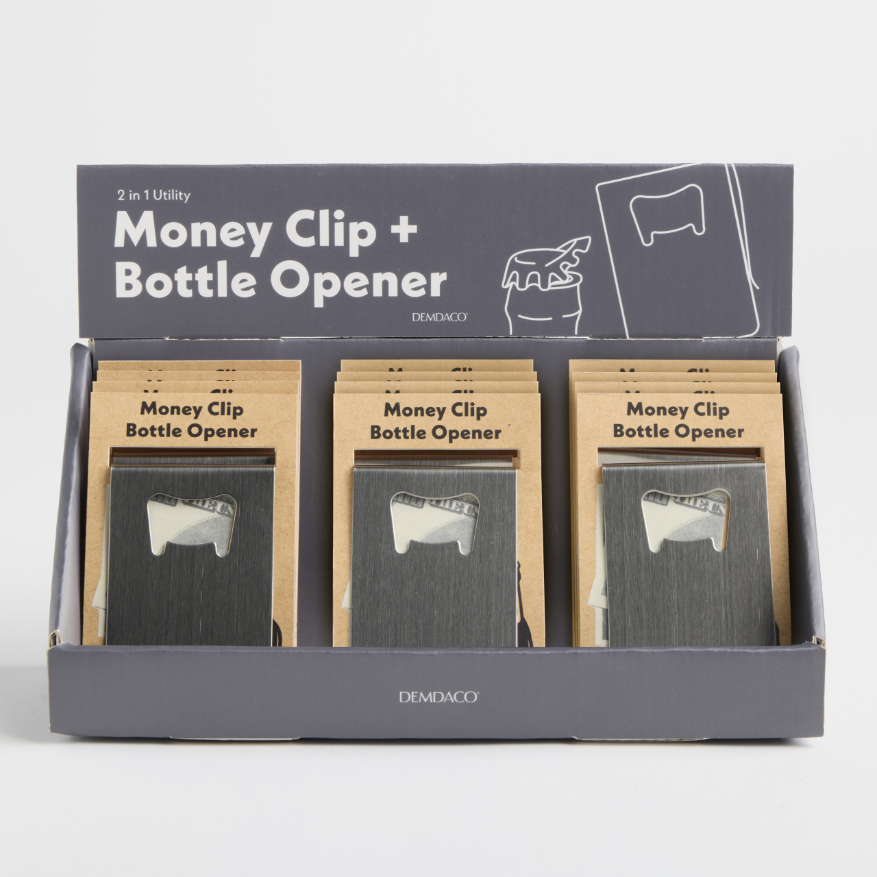 Money Clip with Bottle Opener Program - 12pcs with Displayer thumbnail