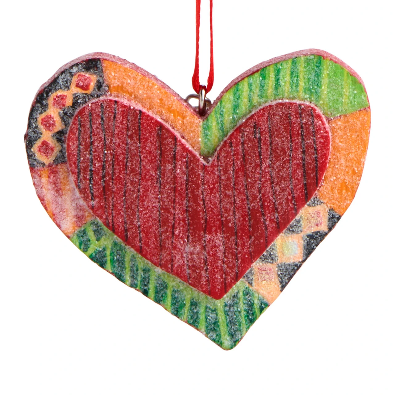 Heart Mini Resin Ornament thumbnail