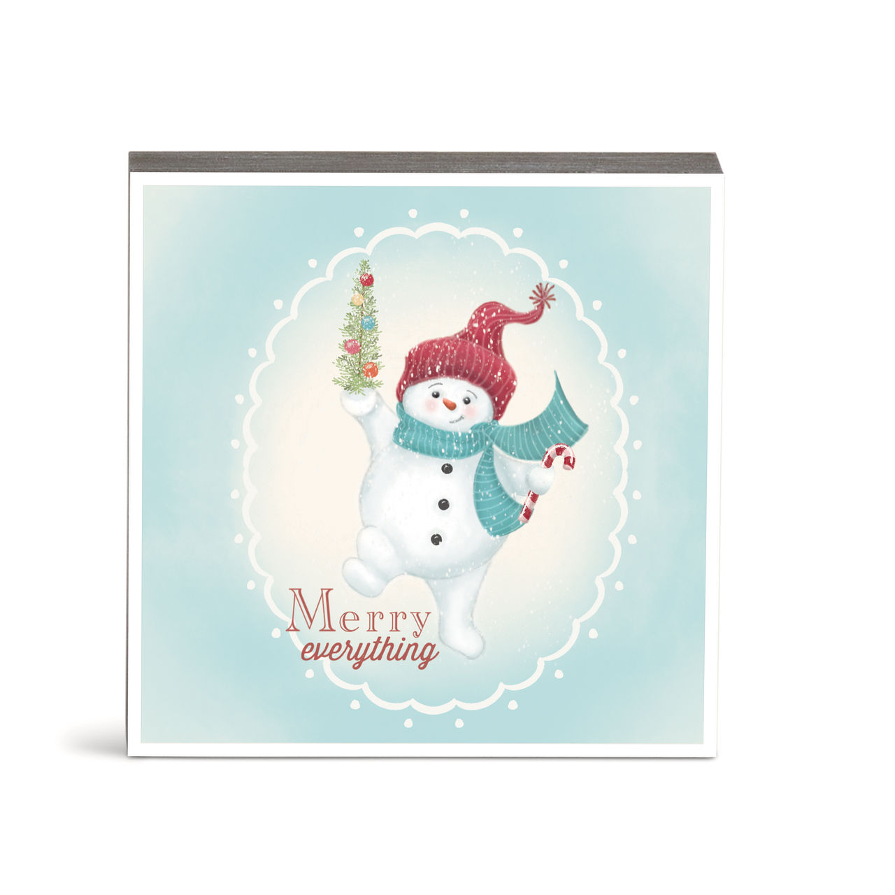 Merry Everything Wall Art 6x6in thumbnail