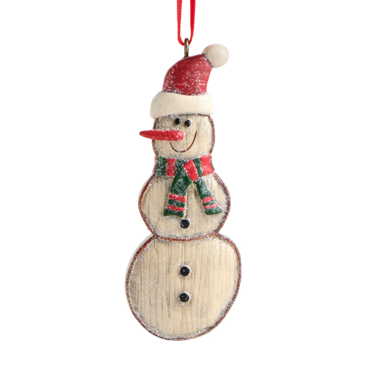 Snowman Mini Resin Ornament thumbnail
