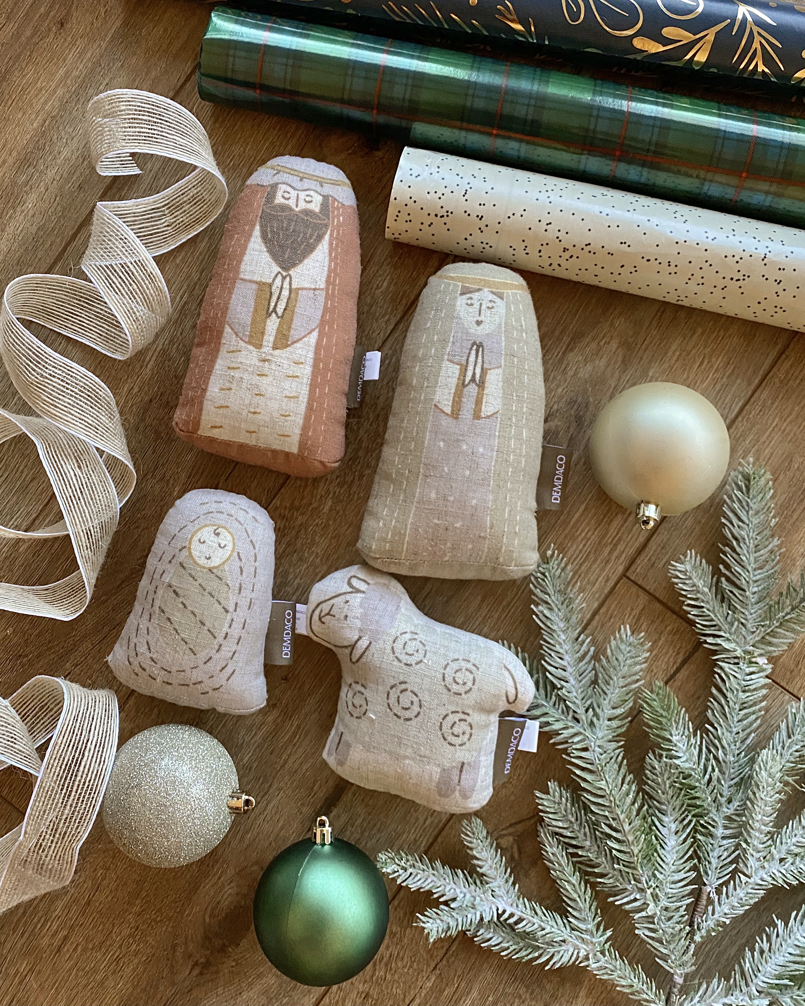 Plush Nativity Set