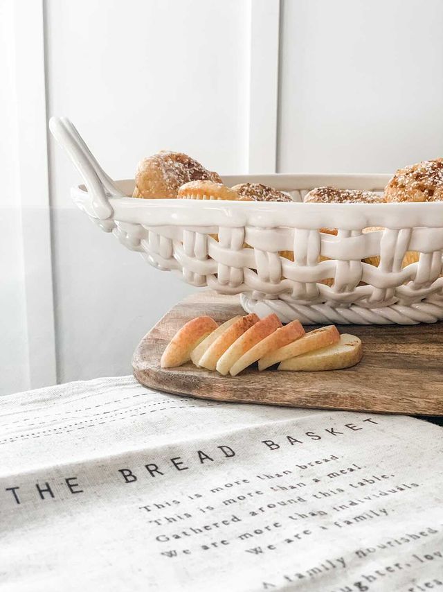 Ceramic Bread Basket