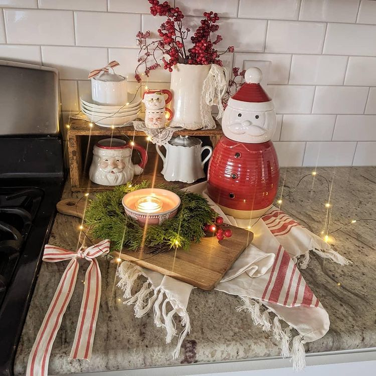 Santa Cookie Jar