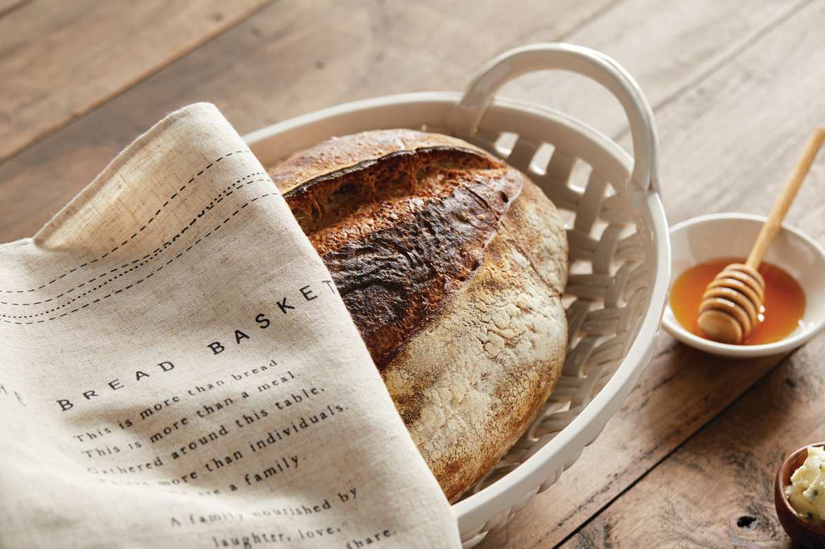 Ceramic Bread Basket