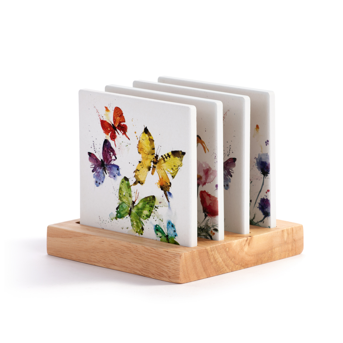 Butterfly Coasters Set of 4