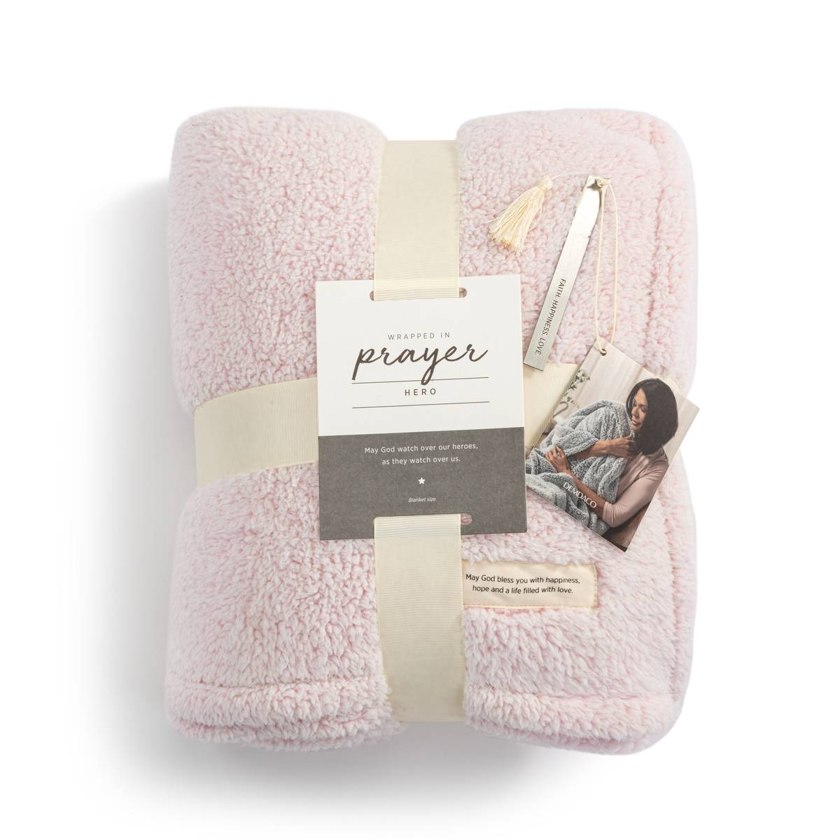 Blush Prayer Blanket-Love