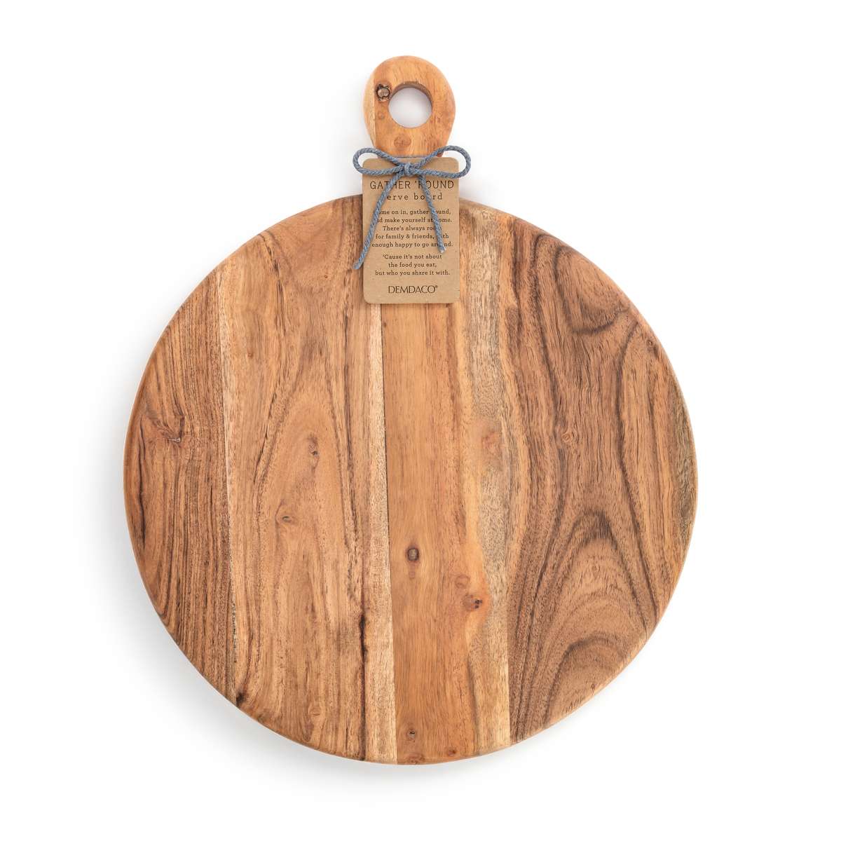 Round Wood Serving Board