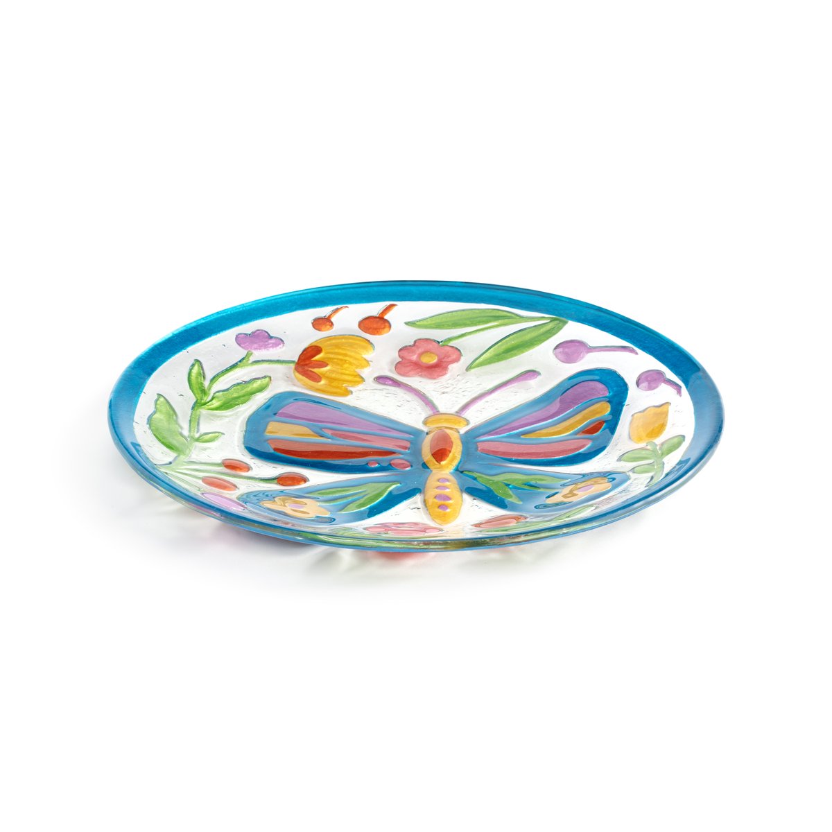 Butterfly Glass Plate