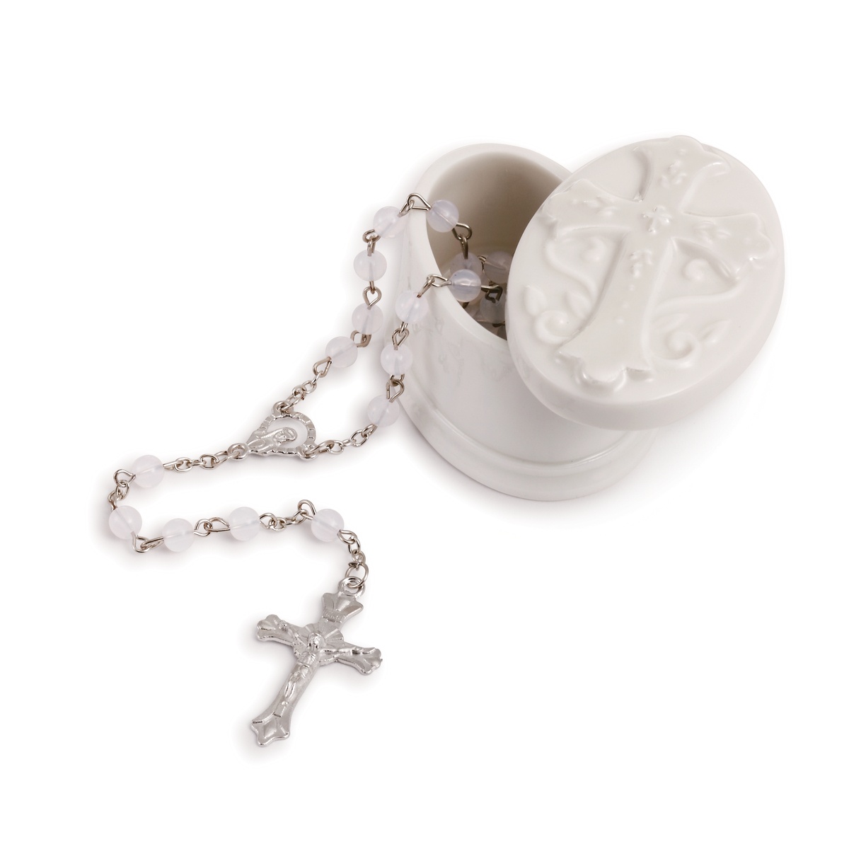 Trinket Box & Rosary