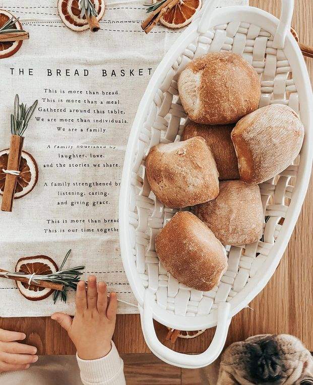 Ceramic Bread Basket