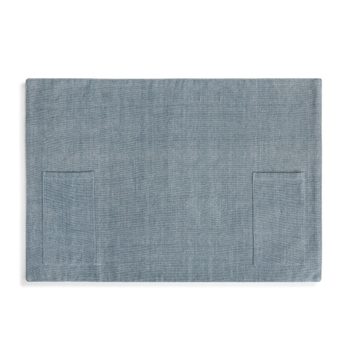 Chambray Utensil Pocket Placemat Set of 2 DEMDACO