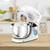 6.3 Quart Tilt-Head Food Stand Mixer 6 Speed 660W-White - Color: White