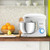6.3 Quart Tilt-Head Food Stand Mixer 6 Speed 660W-White - Color: White