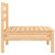 vidaXL Patio 2-Seater Sofa Solid Pinewood
