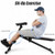 Multi-Functional Adjustable Full Body Exercise Weight Bench - Color: Black