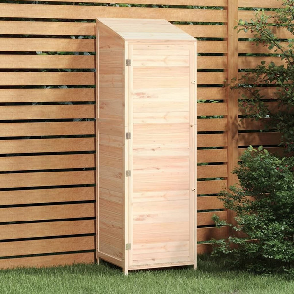 vidaXL Garden Shed 21.7"x20.5"x68.7" Solid Wood Fir