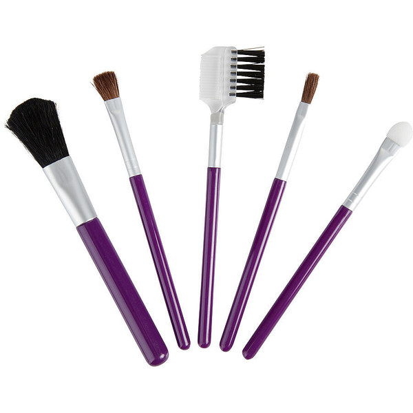 EXCEPTIONAL-BECAUSE YOU ARE by Exceptional Parfums (WOMEN) - SET-5 PIECE TRAVEL MAKEUP BRUSH SET