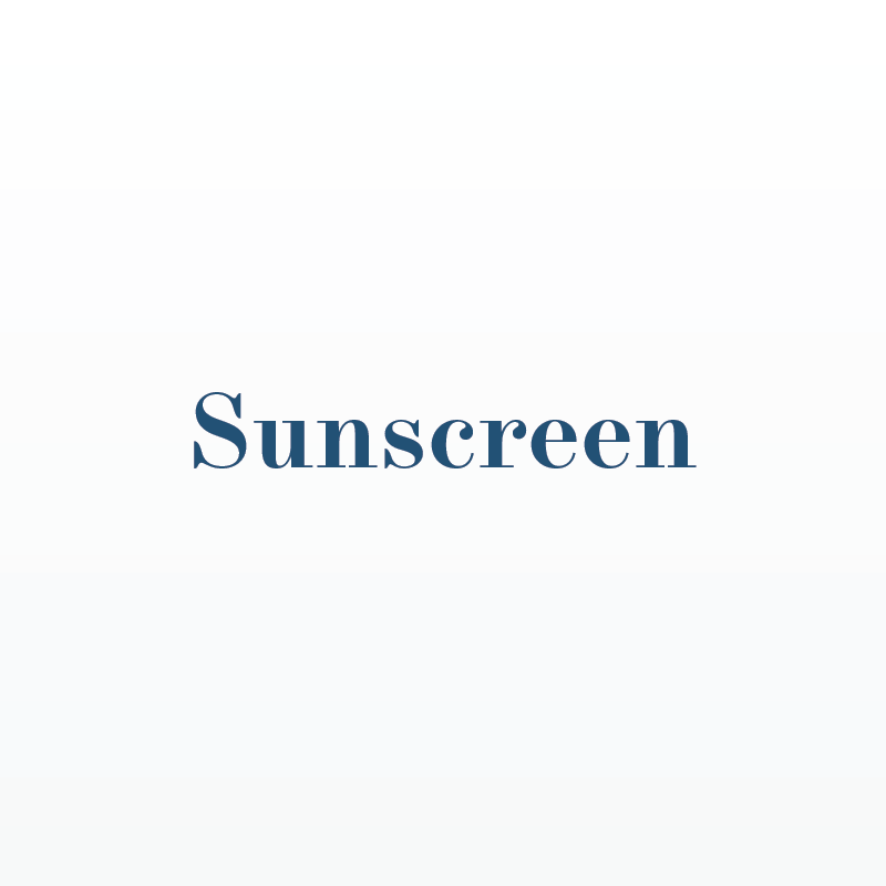 Sunscreens
