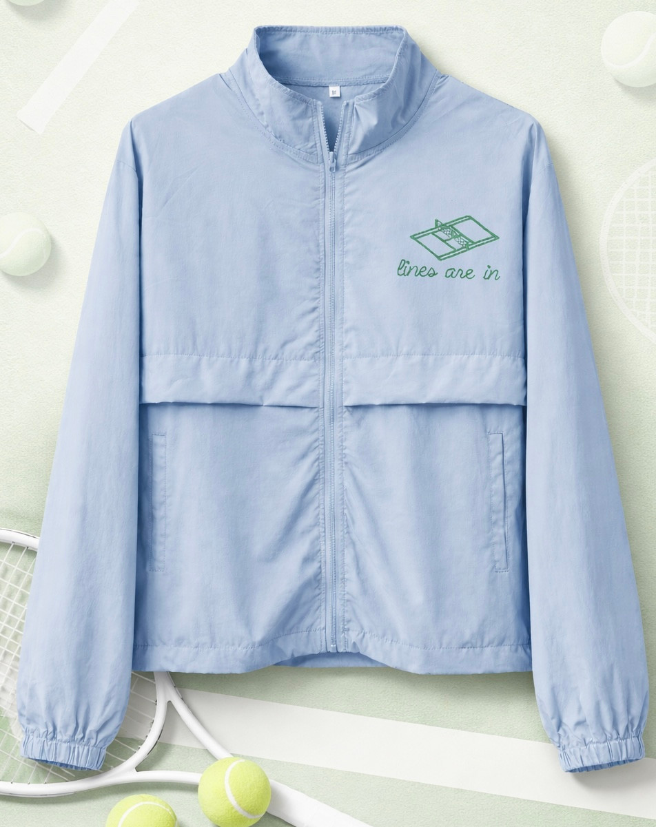 Lightweight zip up jacket