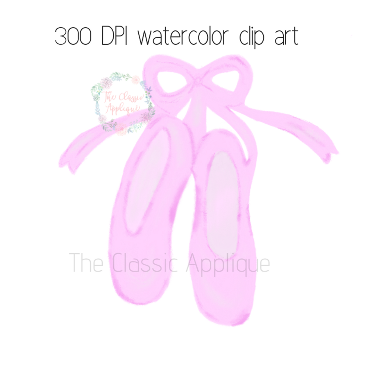 Ballet Slippers - The Classic Applique