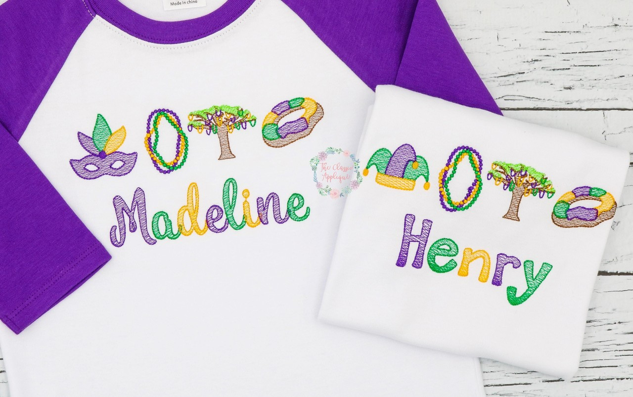 mardi gras shirt designs