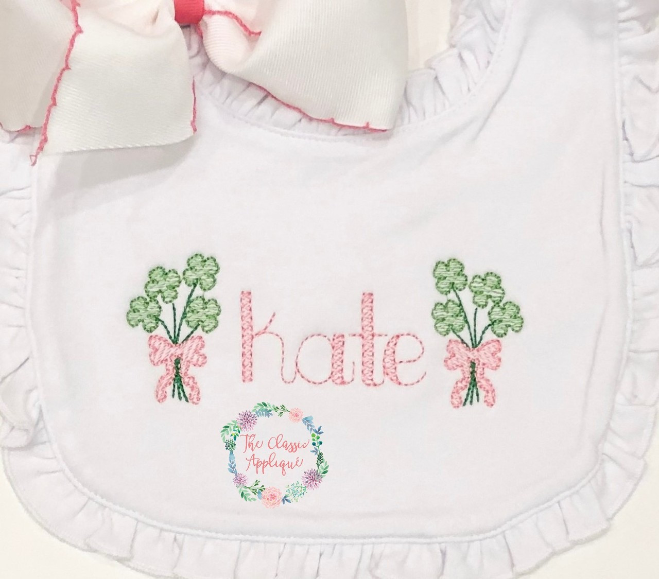 images 4 Leaf Clover Embroidery Design https theclassicapplique com four leaf clover mini sketch fill embroidery design