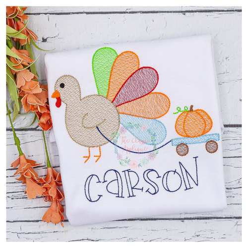 Turkey pulling pumpkin sketch fill design Turkey pulling pumpkin sketch fill design