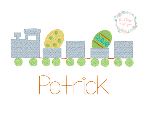 Easter train sketch fill Easter train sketch fill