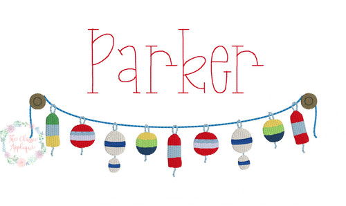 Buoy bunting Buoy bunting