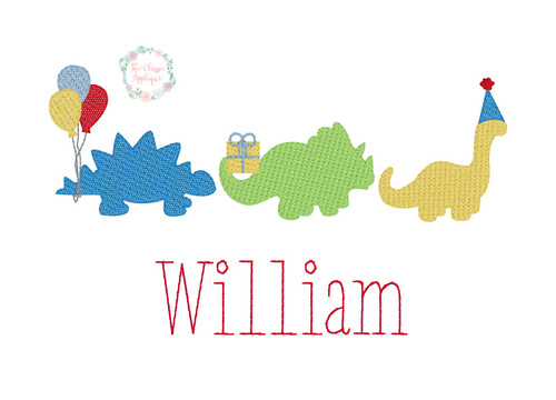 Birthday dinosaur trio Birthday dinosaur trio