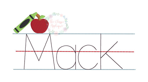 Back to School Name frame 2 inch Back to School Name frame 2 inch