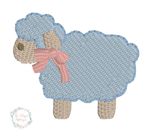 Lamb 3 with bow mini fill