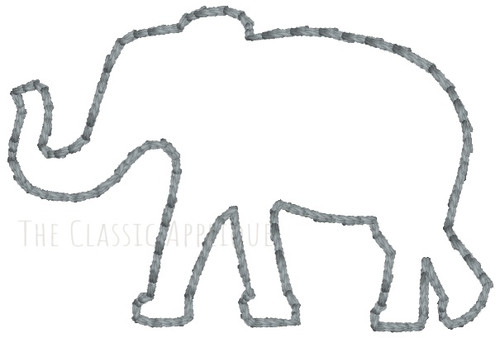 Elephant mini vintage stitch Elephant mini vintage stitch